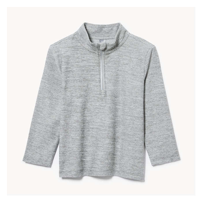 Toddler Boys' Active Quarter-Zip Top